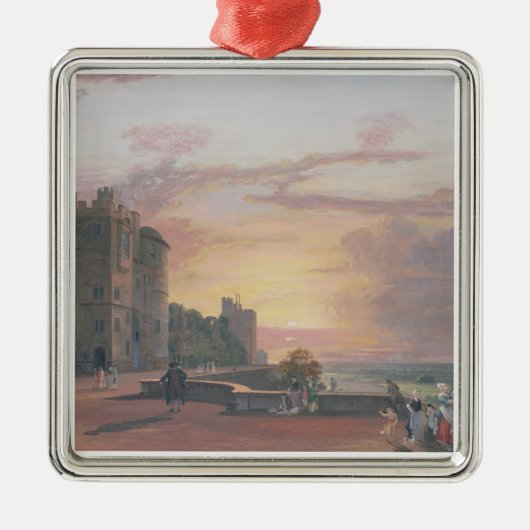 Kasteel van Windsor: North Terrace kijkt naar het  Metalen Ornament (Voorkant)