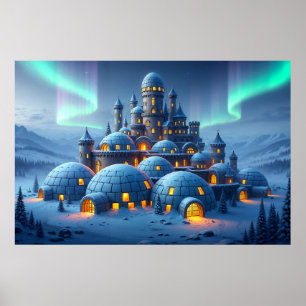 Kasteel van Winterhart Poster