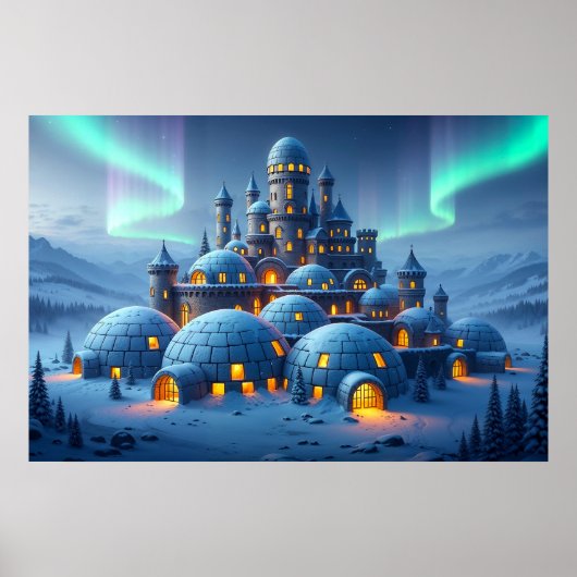 Kasteel van Winterhart Poster (Voorkant)