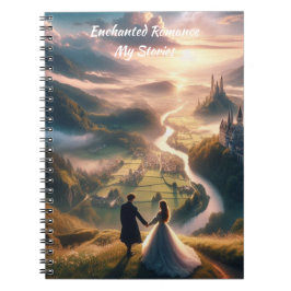 Kasteel Verhaal Koppel Betoverde Pagina's  Notitieboek