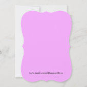 Kasteel Verjaardag Uitnodigingen (Achterkant)