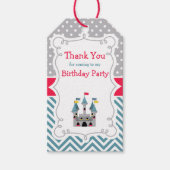 Kasteel verjaardagsfeestje cadeau Label Cadeaulabel (Voorkant)