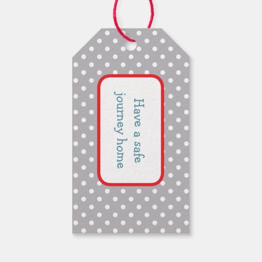 Kasteel verjaardagsfeestje cadeau Label Cadeaulabel (Achterkant)