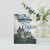 Kasteel Vianden in Vianden Luxemburg Briefkaart (Staand voorkant)