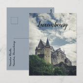 Kasteel Vianden in Vianden Luxemburg Briefkaart (Voorkant / Achterkant)
