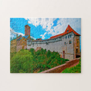 Kasteel Wartburg Duitsland. Legpuzzel