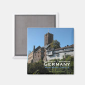 Kasteel Wartburg Eisenach Thuringi Duitsland Magne Magneet (Voorkant / Achterkant)