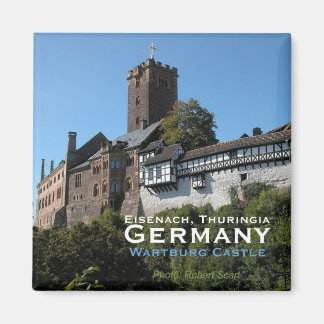 Kasteel Wartburg Eisenach Thuringi Duitsland Magne Magneet