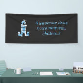 Kasteel Waterverf Kunst Welkomstbanner Spandoek (Beurs)