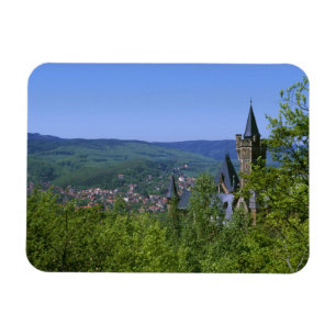 Kasteel, Wernigerode, Saksen-Anhalt, Duitsland Magneet