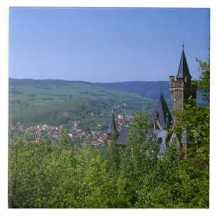 Kasteel, Wernigerode, Saksen-Anhalt, Duitsland Tegeltje