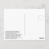 KASTEEL WESTERVELT 1729 A. de Haen drawing Briefkaart (Achterkant)