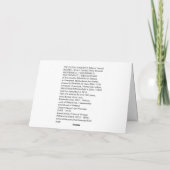 KASTEEL WESTERVELT 1729 A. de Haen drawing. card Kaart (Achterkant)