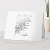 KASTEEL WESTERVELT 1729 A. de Haen drawing. card   Kaart (Achterkant)