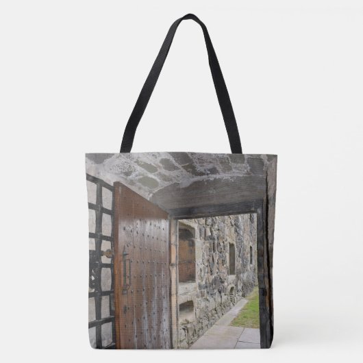 Kasteeldeur Boodschappentas Tote Bag (Voorkant)