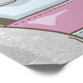 Kasteelheuvel boulderen Nieuw-Zeeland Poster (Hoek)