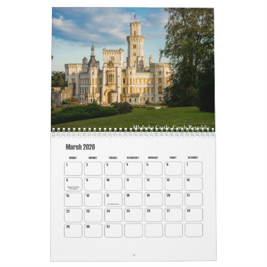 Kasteelkalender Kalender (Mar 2026)