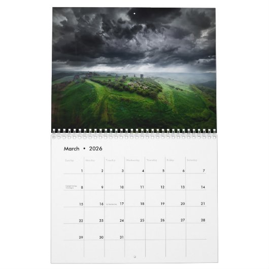 Kasteelkalender van Hadleigh Kalender (Mar 2026)