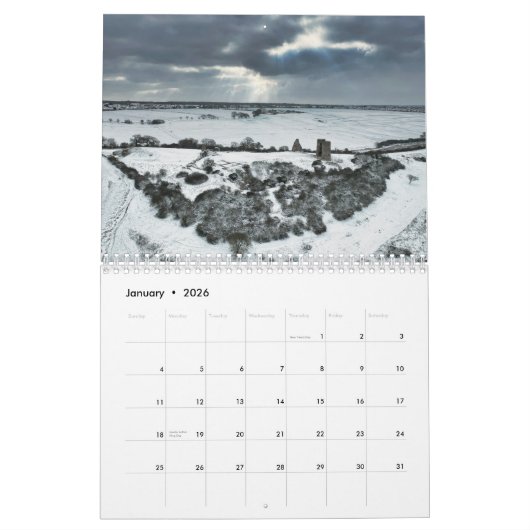 Kasteelkalender van Hadleigh Kalender (Jan 2026)