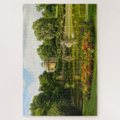 kasteelpark puzzel legpuzzel (Verticaal)