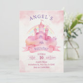 Kasteelprinses Kaart (Staand voorkant)