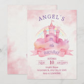 Kasteelprinses Kaart (Voorkant / Achterkant)