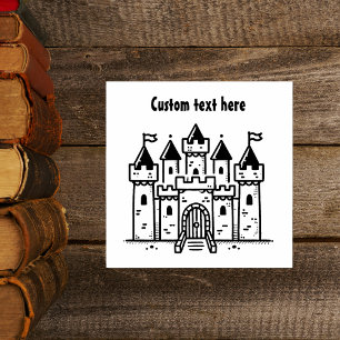 Kasteelstempel Rubberstempel