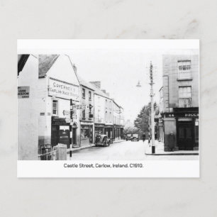Kasteelstraat in Carlow Town,  Ierland Briefkaart