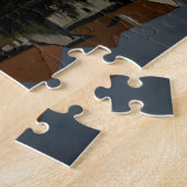Kasteeltoren, Vltava rivier, Cesky Krumlov, Legpuzzel (Zijkant)