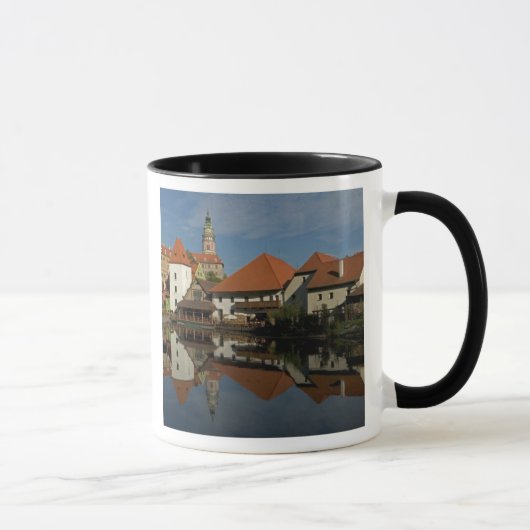 Kasteeltoren, Vltava rivier, Cesky Krumlov, Mok (Rechts)