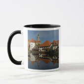 Kasteeltoren, Vltava rivier, Cesky Krumlov, Mok (Links)