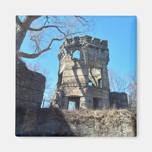 kasteeltorenmagneet magneet (Voorkant)