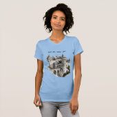 Kasteeluil Ziet U Weer T-shirt (Voorkant volledig)