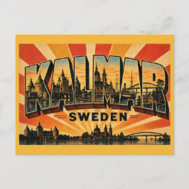 Kasteelvesting Kalmar Zweden Briefkaart