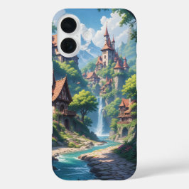 Kasteelzicht Steeg iPhone 16 Hoesje