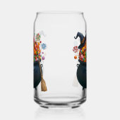 Kastel van giechelen en gummies blikvorm glas (Rechts)