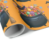 Kastel van giechelen en gummies cadeaupapier (Rol Hoek)