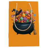 Kastel van giechelen en gummies medium cadeauzakje (Voorkant)