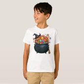 Kastel van giechelen en gummies t-shirt (Voorkant volledig)