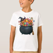 Kastel van giechelen en gummies t-shirt (Voorkant)