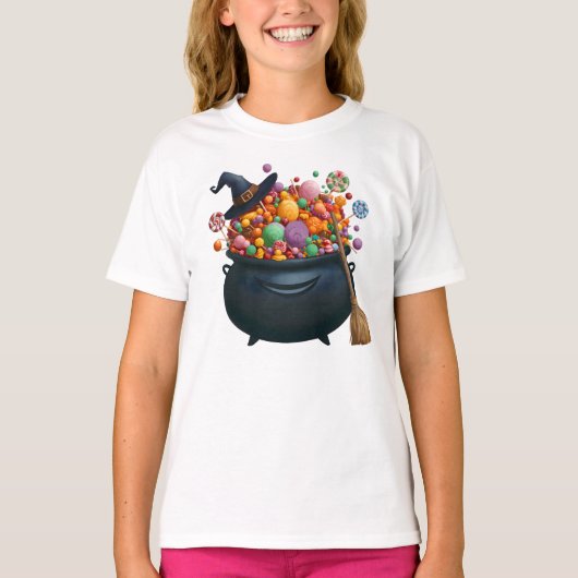 Kastel van giechelen en gummies t-shirt (Voorkant)