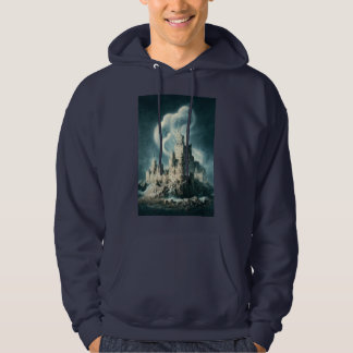 kastelen die worden gebouwd door een magisch windm hoodie