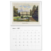 Kastelen en herenhuizen 2026 kalender (Mar 2027)