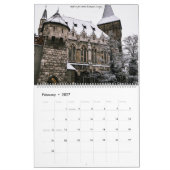 Kastelen in Europa 2024 Kalender (Feb 2027)