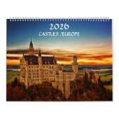 Kastelen in Europa 2024 Kalender (Hoes)