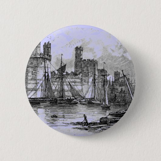 Kastelen Ronde Button 5,7 Cm (Voorkant)