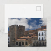 Kastelen van Caceres, Spanje Briefkaart (Voorkant / Achterkant)