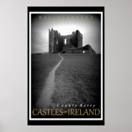 Kastelen van Ierland Poster