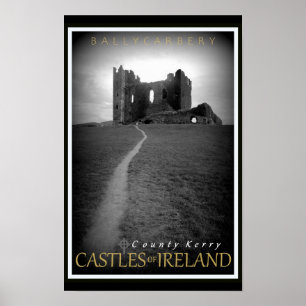 Kastelen van Ierland Poster