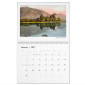 Kastelen van Schotland 2026 Kalender (Feb 2027)